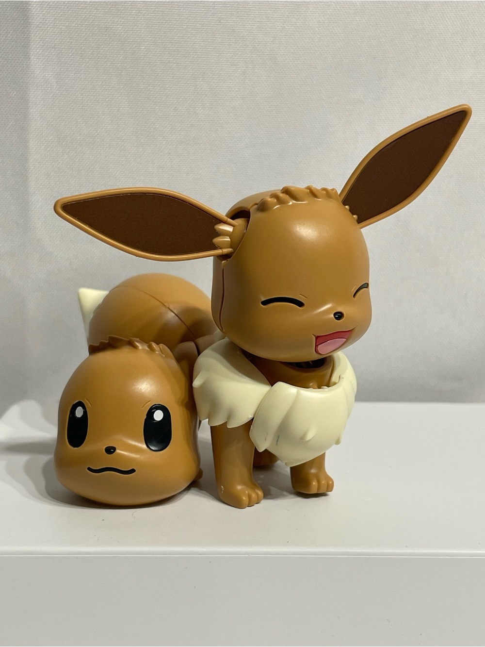 Bandai Pokémon Plamo Collection 42 Eevee Model Kit fully assembled Eevee figure